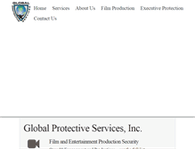 Tablet Screenshot of globalprotectivesvs.com